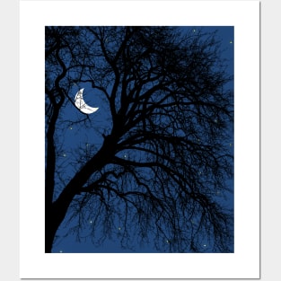 Blue blue night Posters and Art